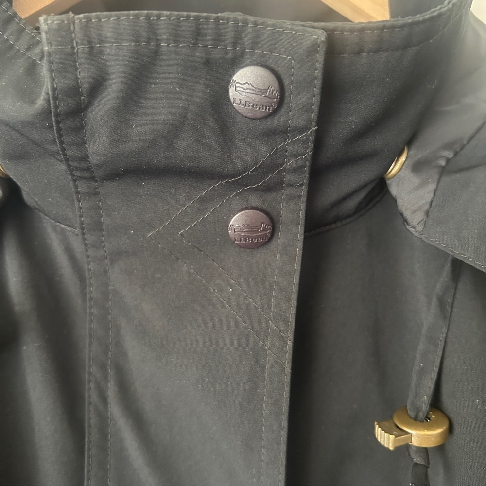 Vintage L.L. Bean Black Raincoat - Picture 6 of 9